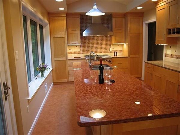 Red marble floor tiles for countertop(001)