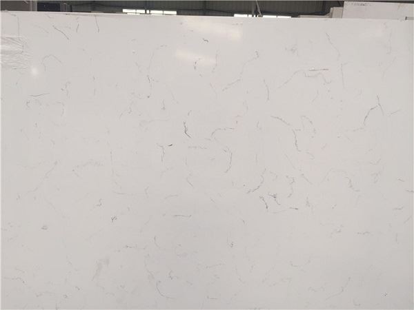 white swan quartz polished