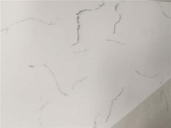 white swan quartz slab