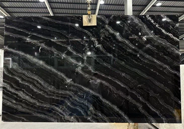 Agatha Black Granite slabs