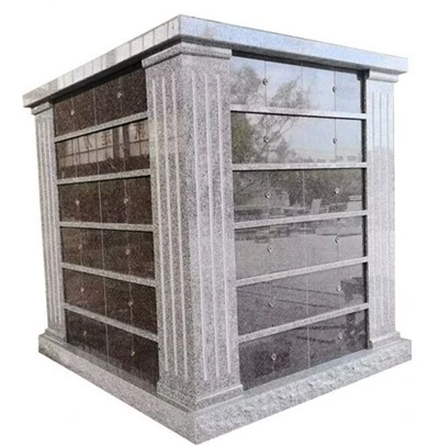 96 Niche Grey Granite Square Columbarium