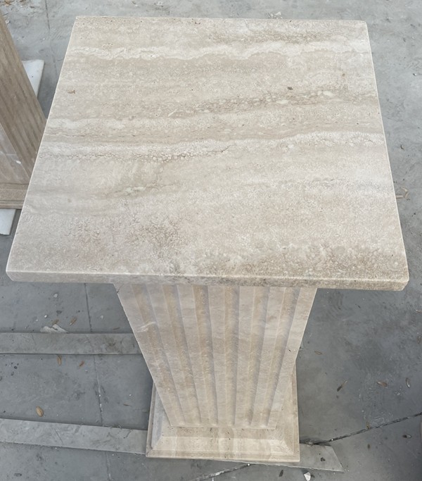 travertine column