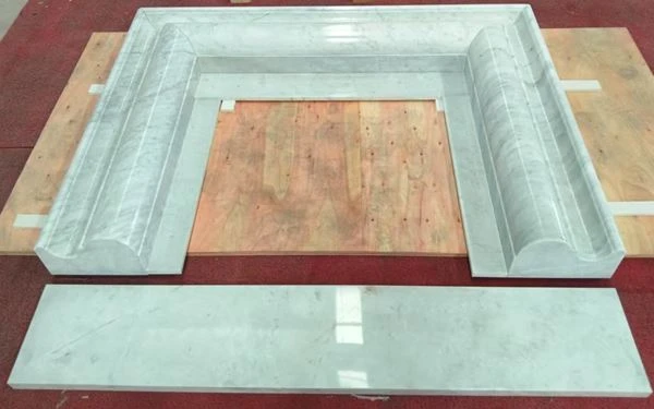 Valkoinen Carrara Marble Face